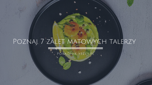 Matowe czarne talerze obiadowe jako trend w eleganckich nakryciach. Poznaj 7 zalet matowych talerzy (2023)