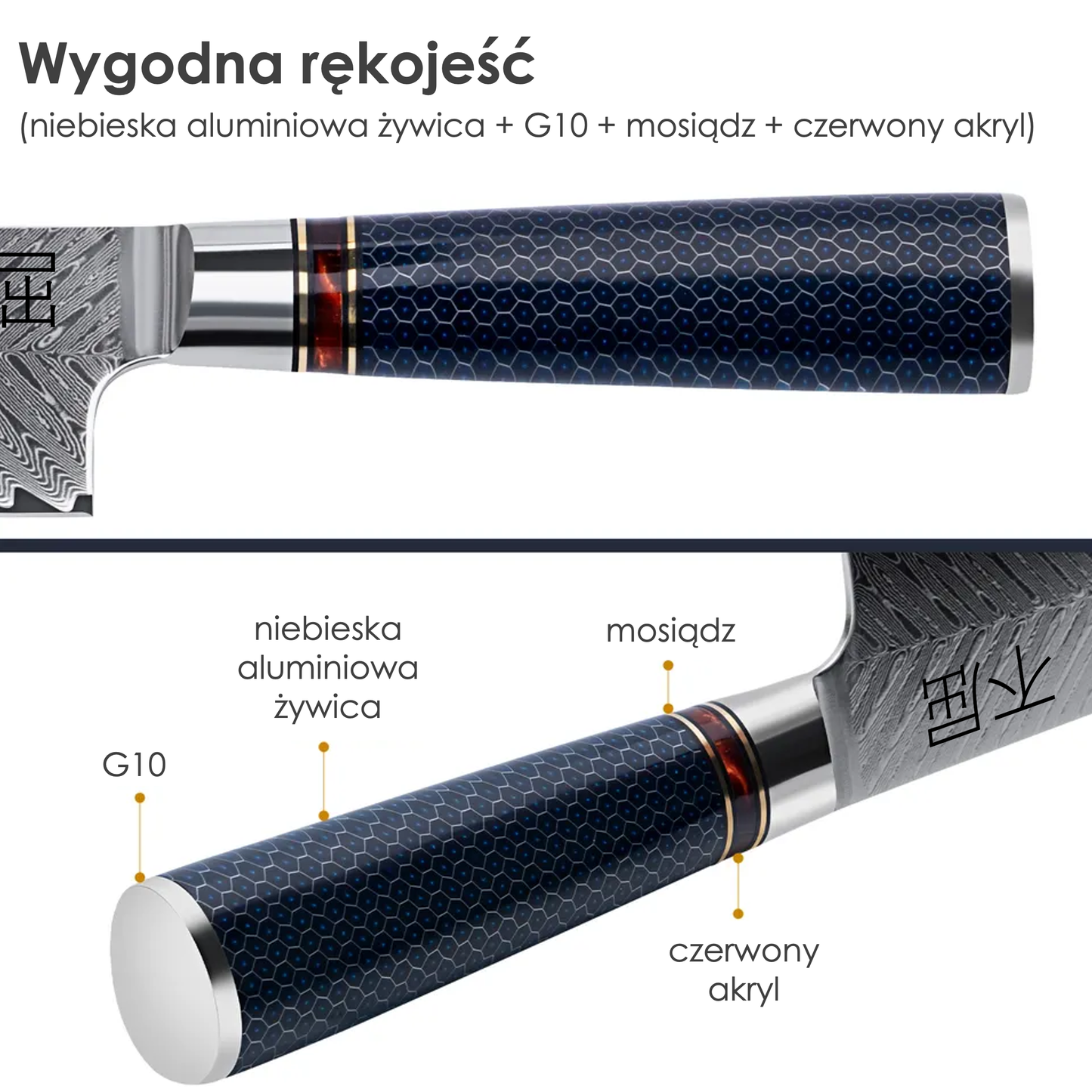 Japoński nóż szefa kuchni Fukutsu - yezey - yezey