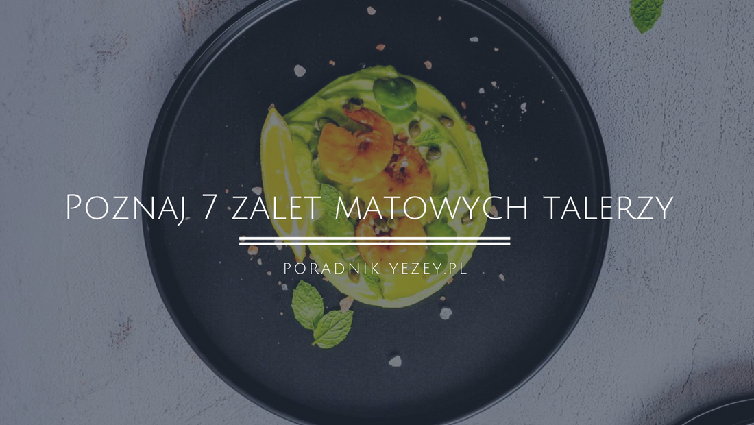 Matowe czarne talerze obiadowe jako trend w eleganckich nakryciach. Poznaj 7 zalet matowych talerzy  (2023) yezey