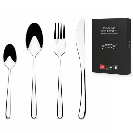 Zestaw sztućców srebrny Tsubame yezey
