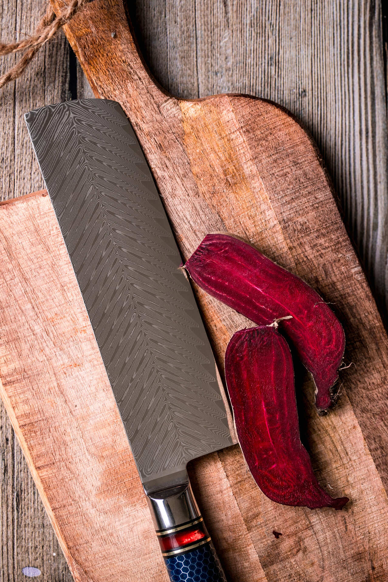 Japońska stal VG-10 Nóż Nakiri Fukutsu yezey